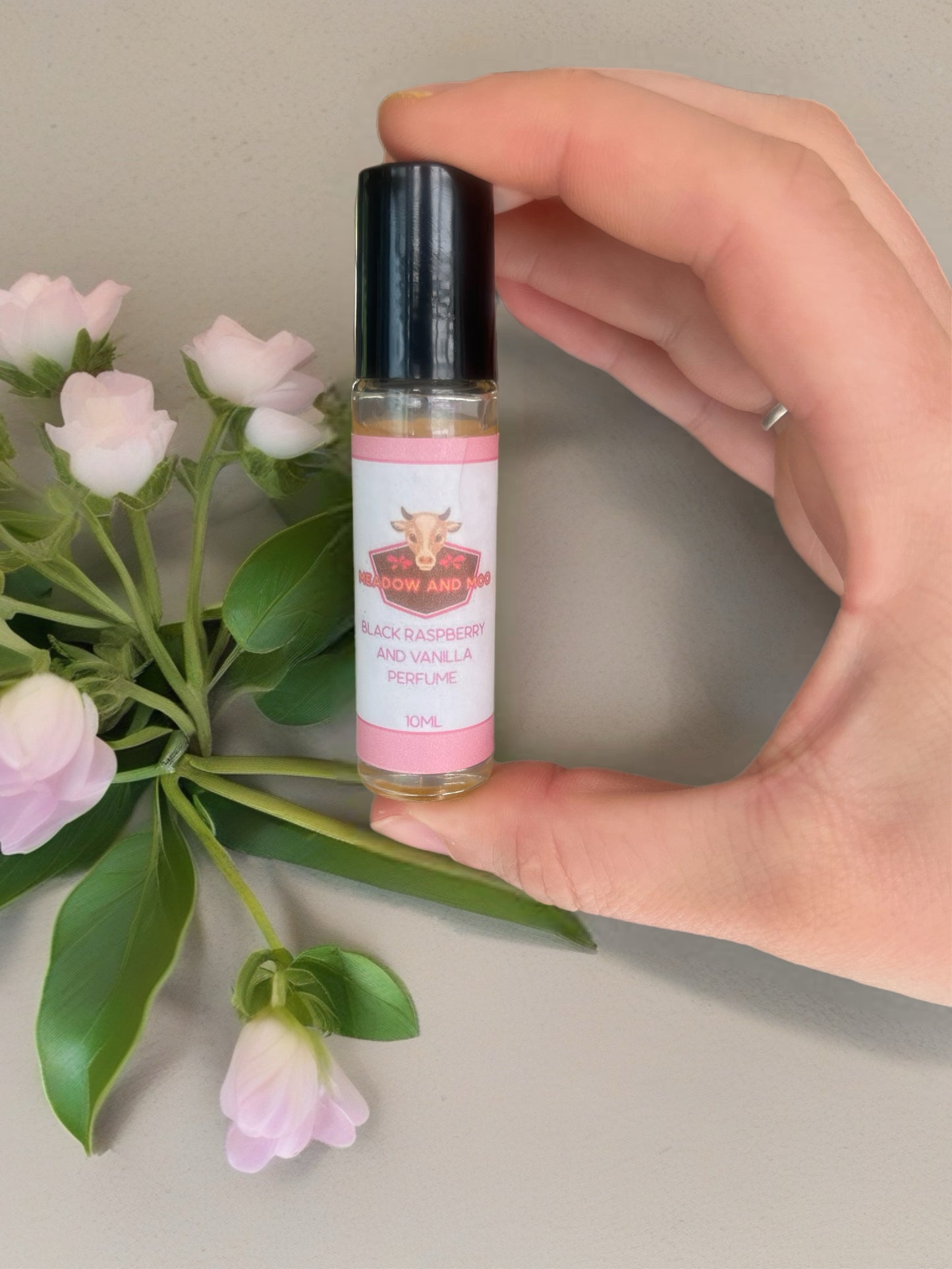 Black raspberry and vanilla perfume