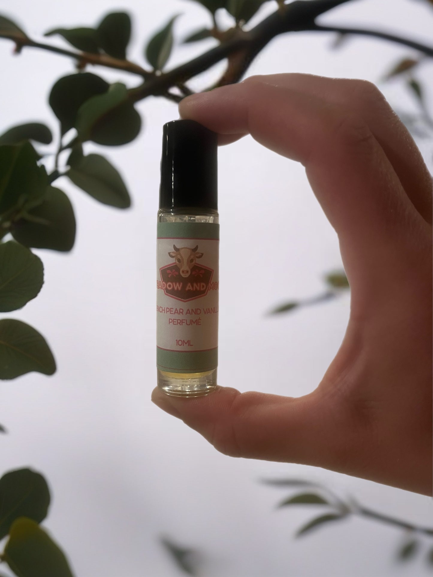 French pear and vanilla perfume